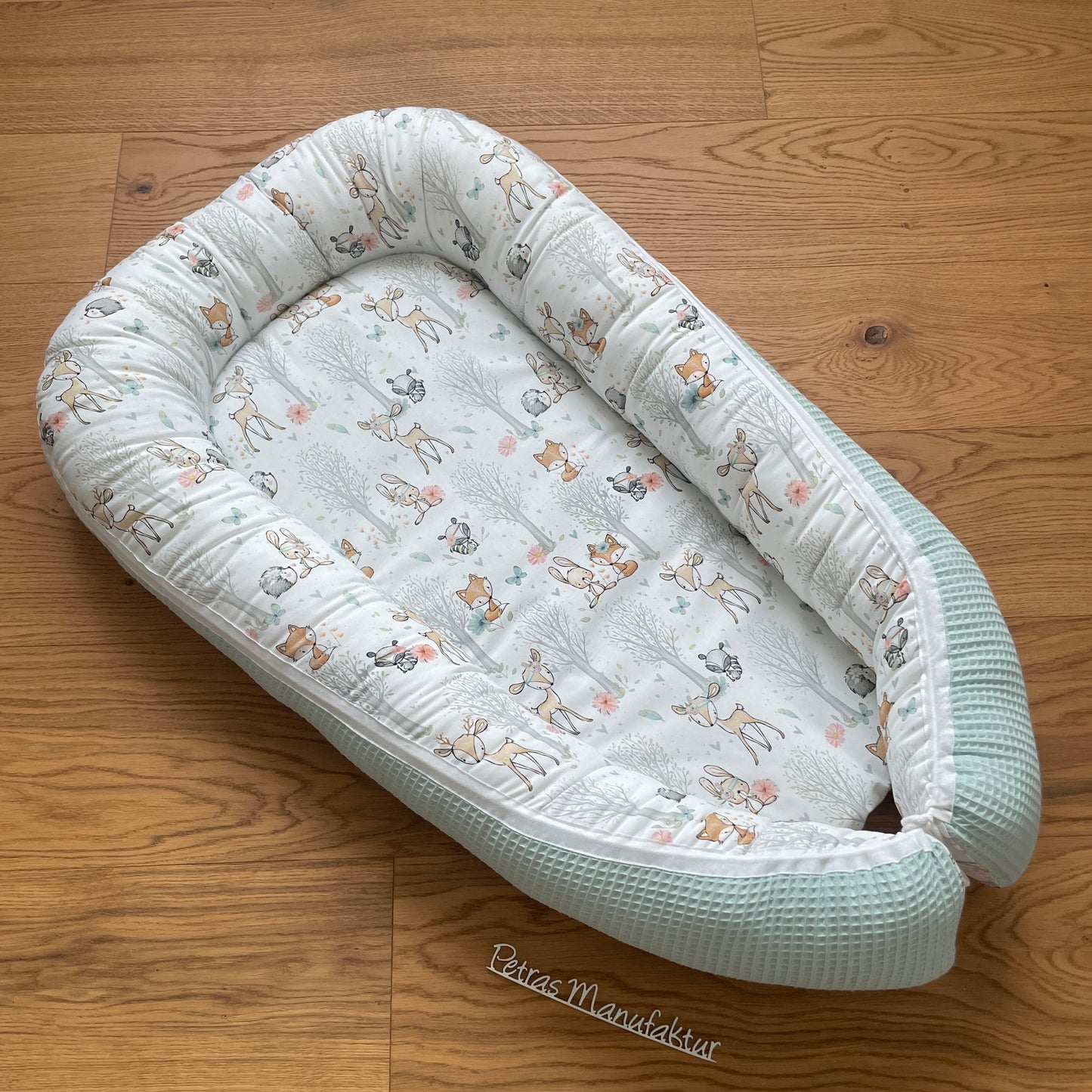 Babynestchen "Waldtiere pastell"