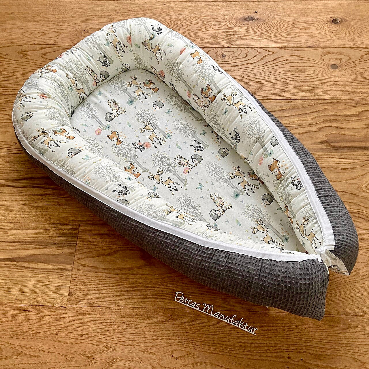 Babynestchen "Waldtiere pastell"
