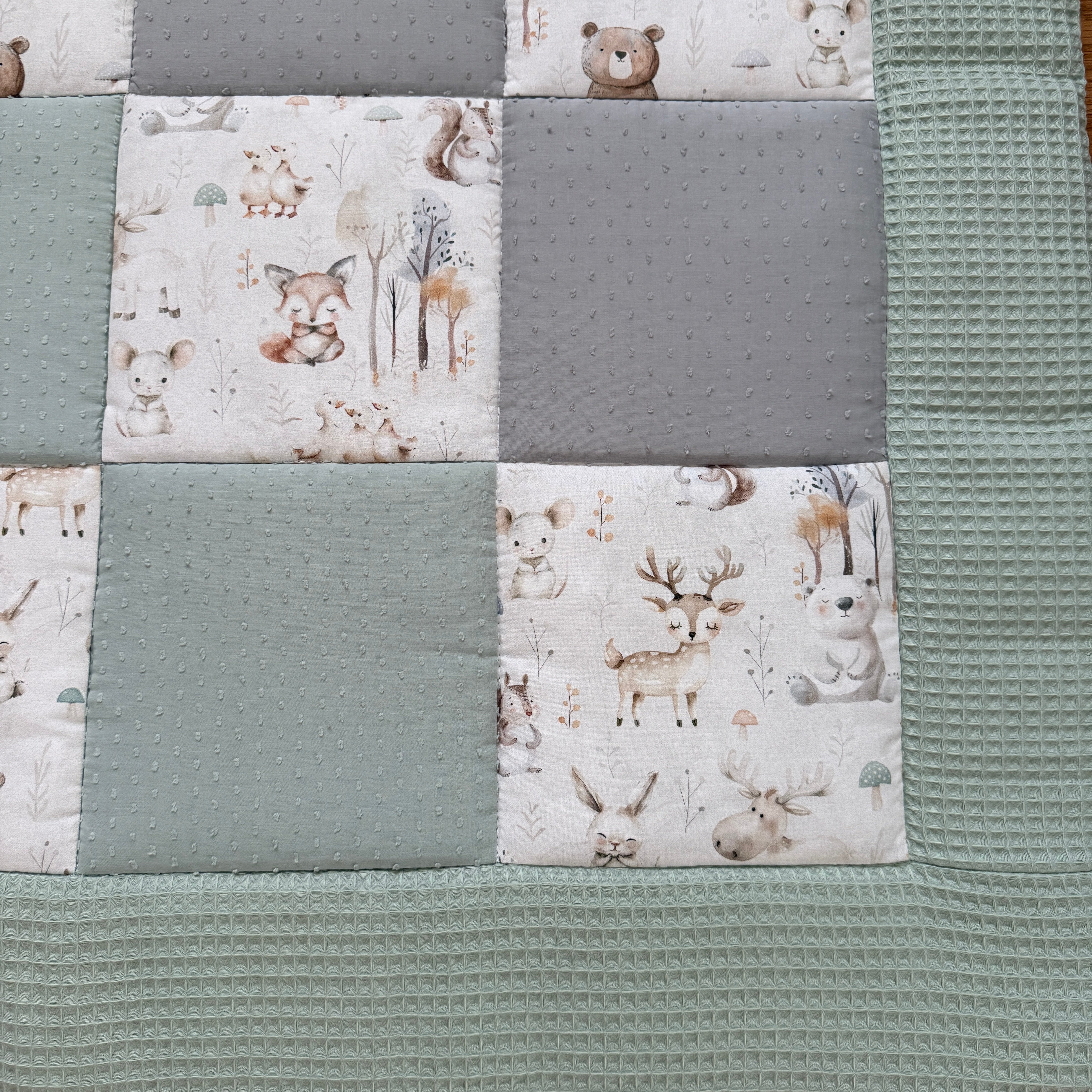 Krabbeldecke "Tiere im Wald" Modell 5