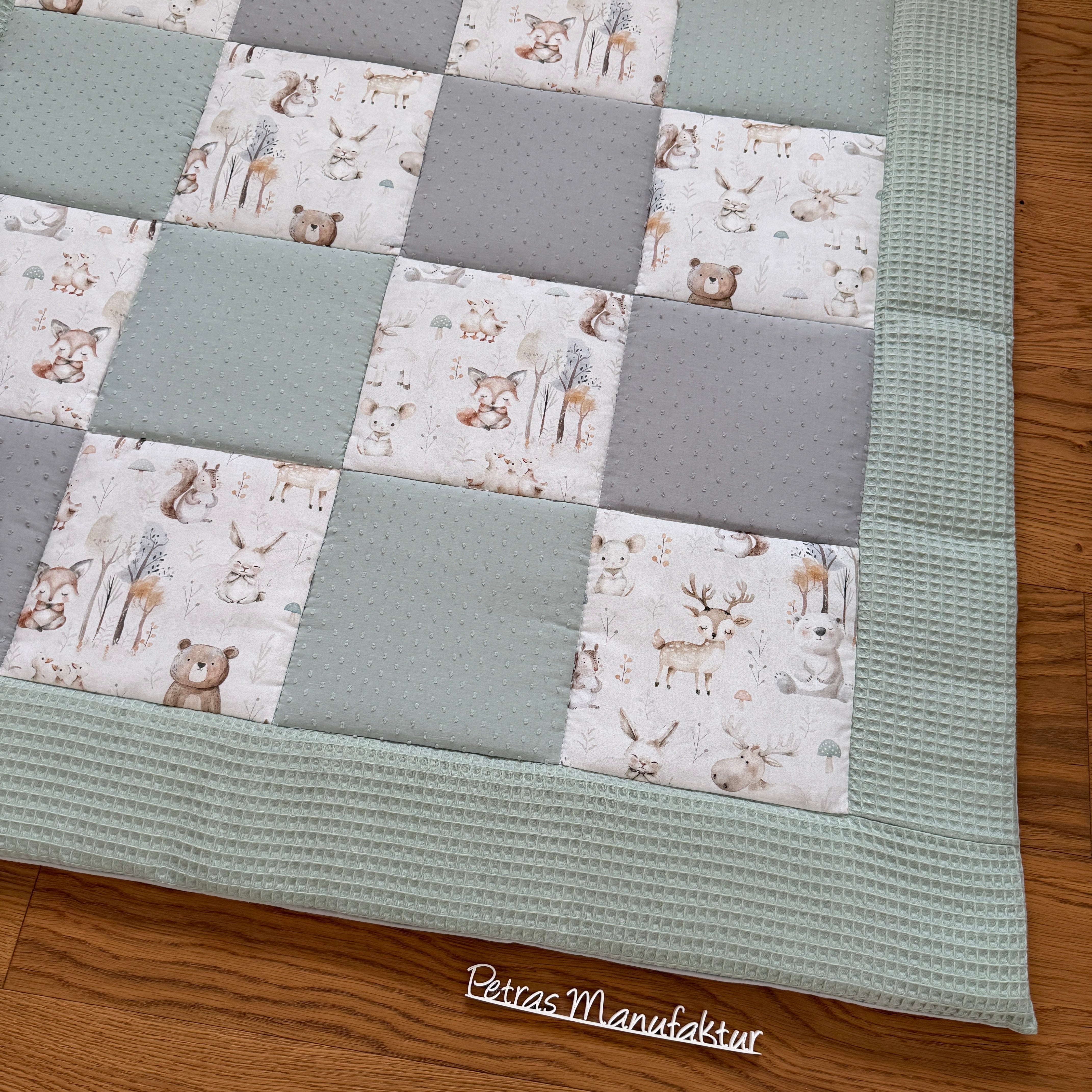Krabbeldecke "Tiere im Wald" Modell 5