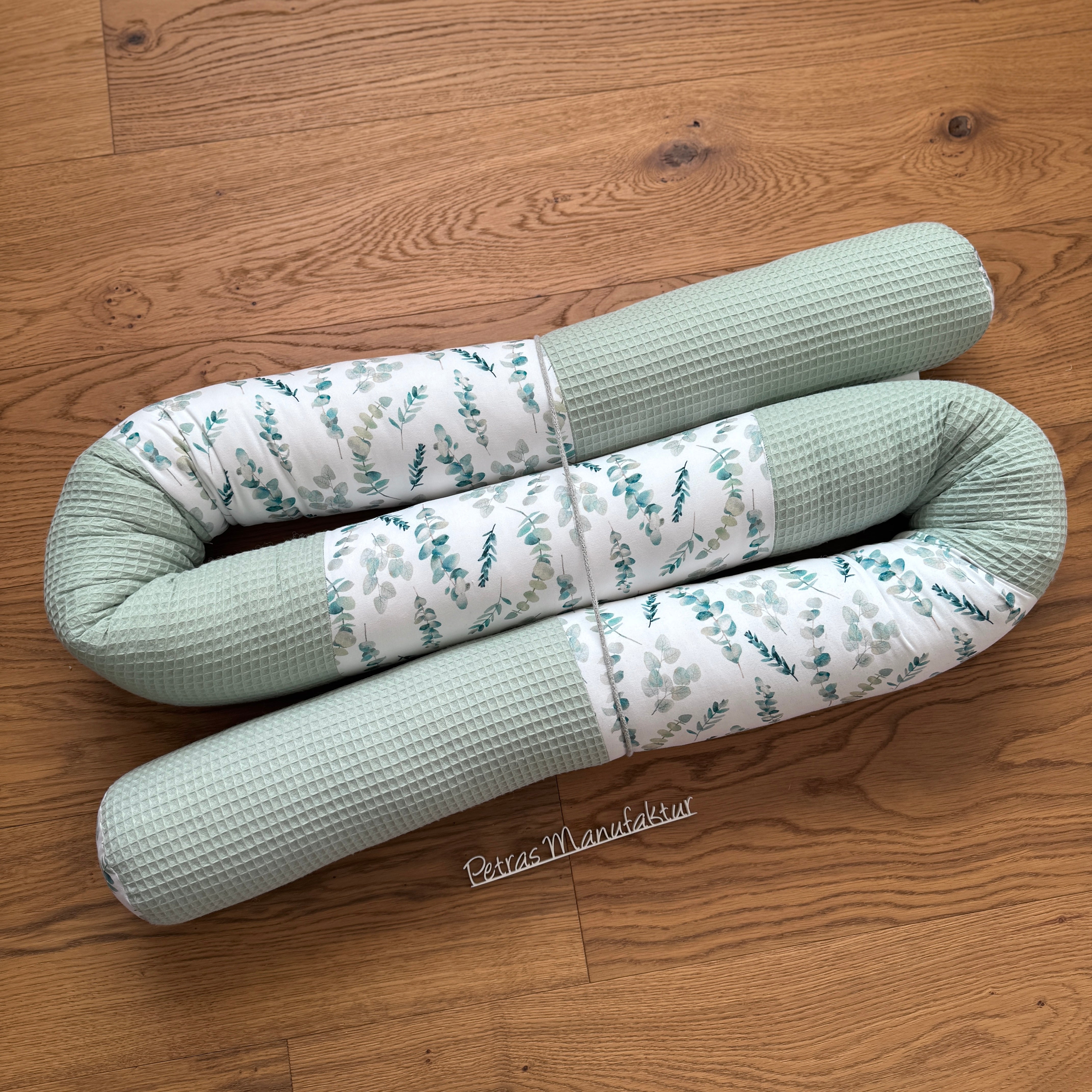 Bettschlange "Eukalyptus"