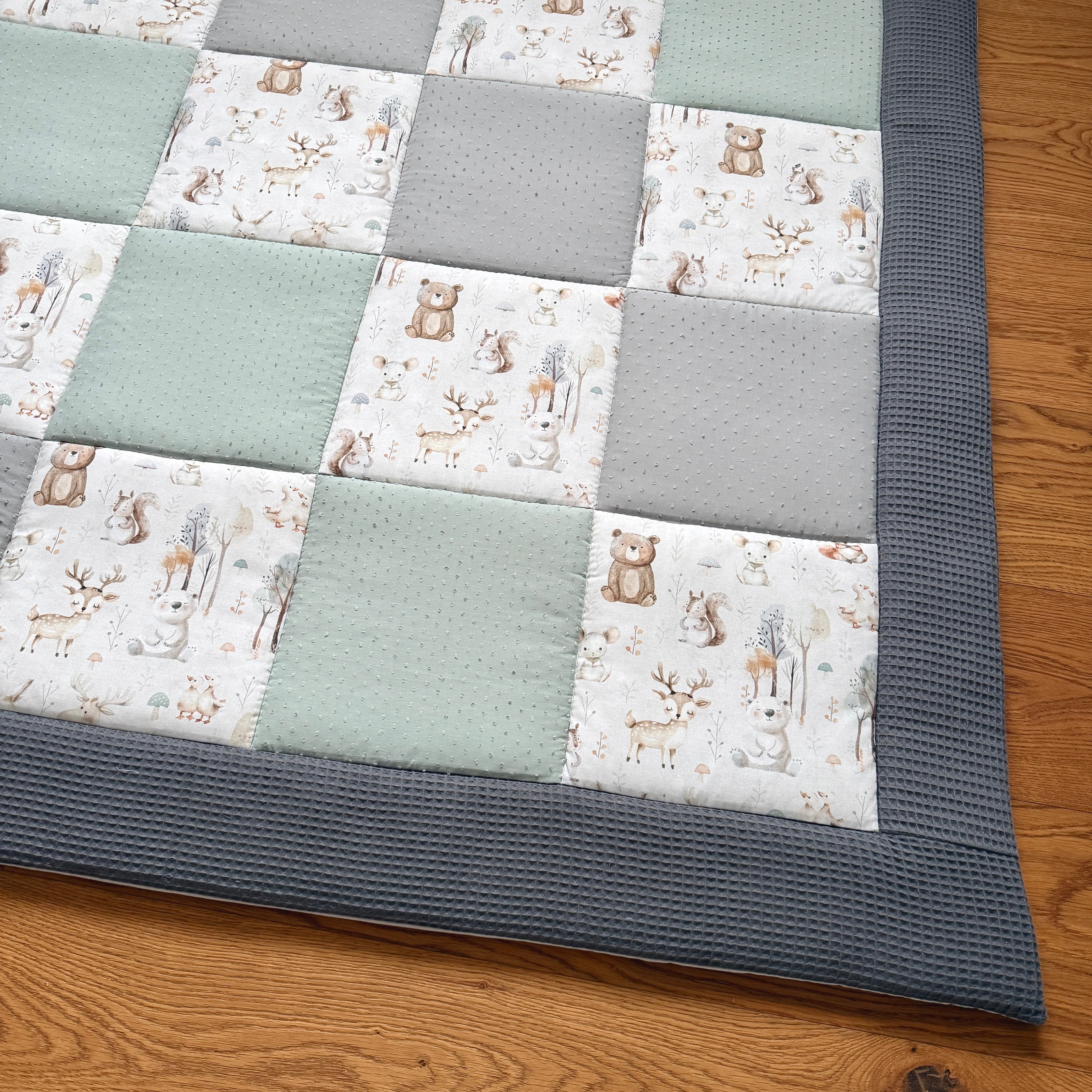 Krabbeldecke "Tiere im Wald" Modell 5