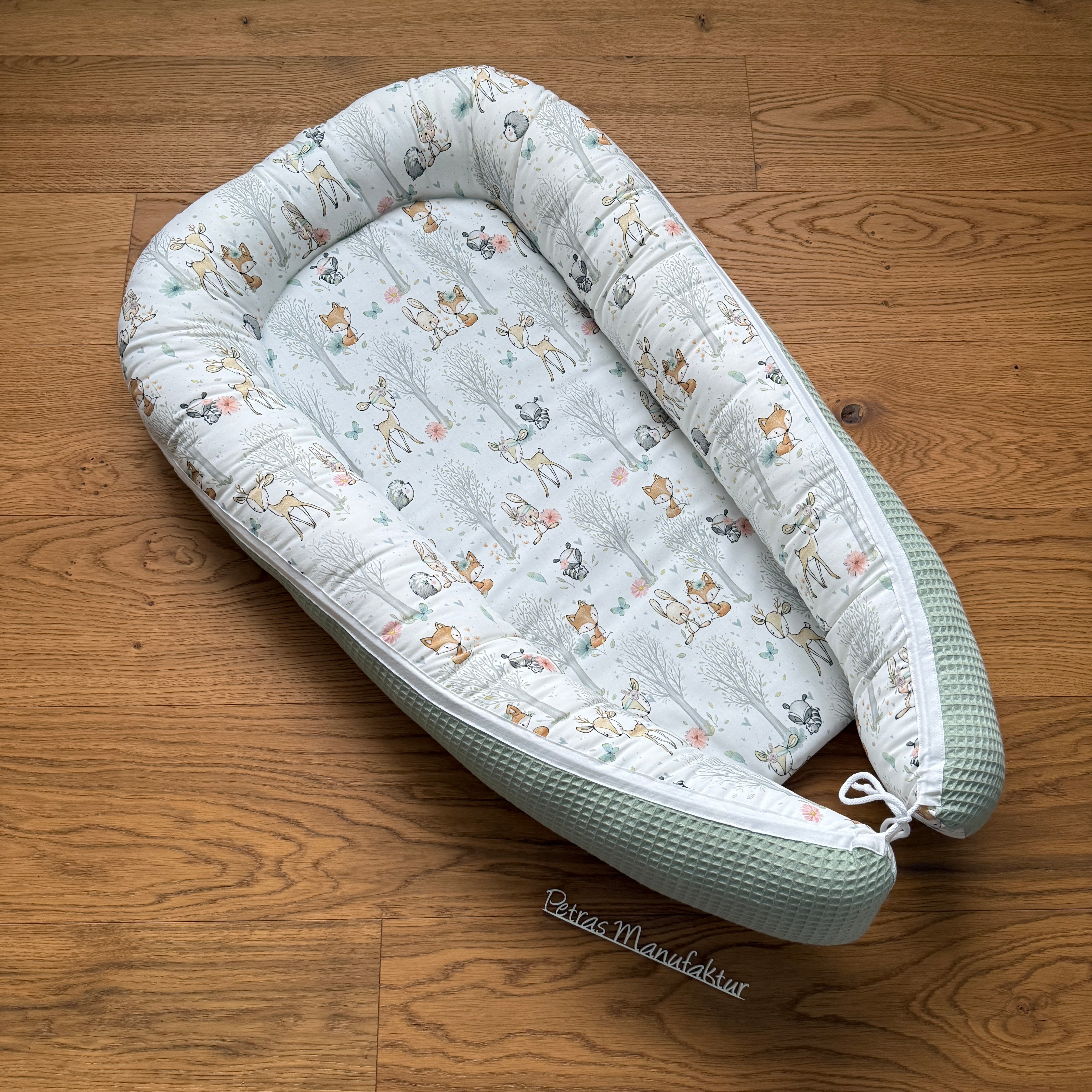 Babynestchen "Waldtiere pastell"