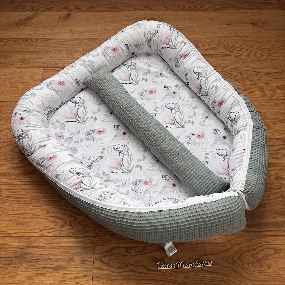 Zwillingsnestchen "Magnolien“