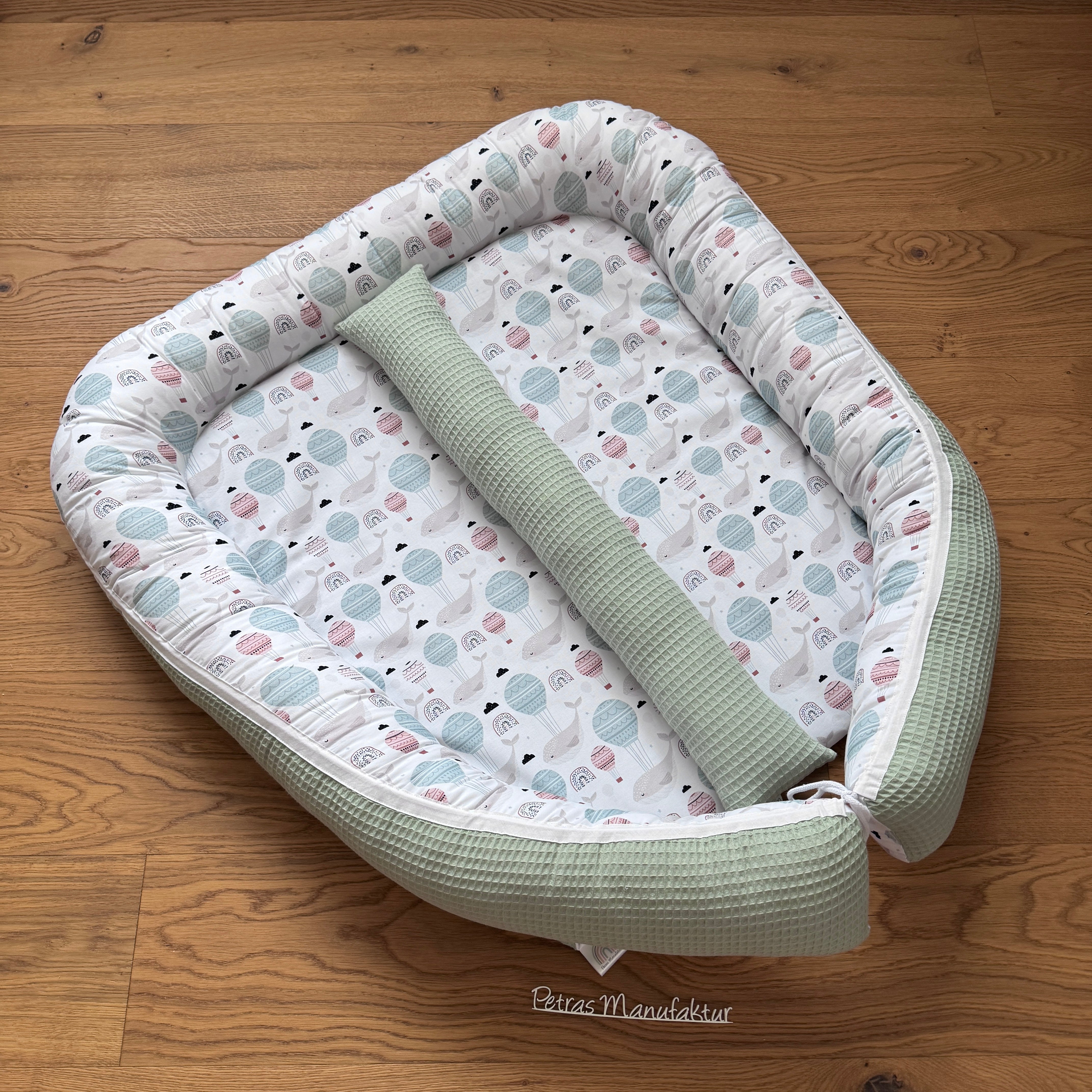 Zwillingsnestchen "Wale"