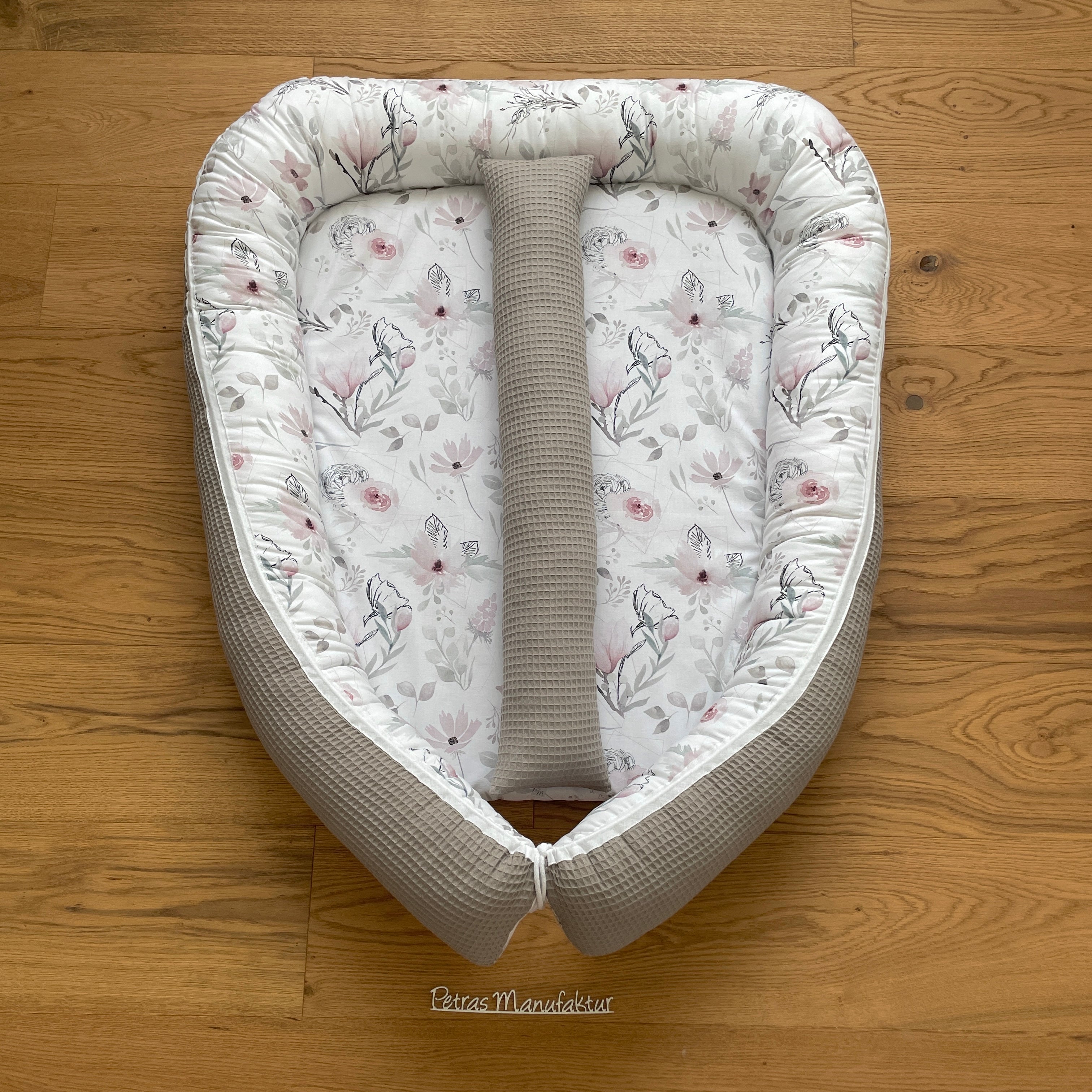 Zwillingsnestchen "Magnolien“