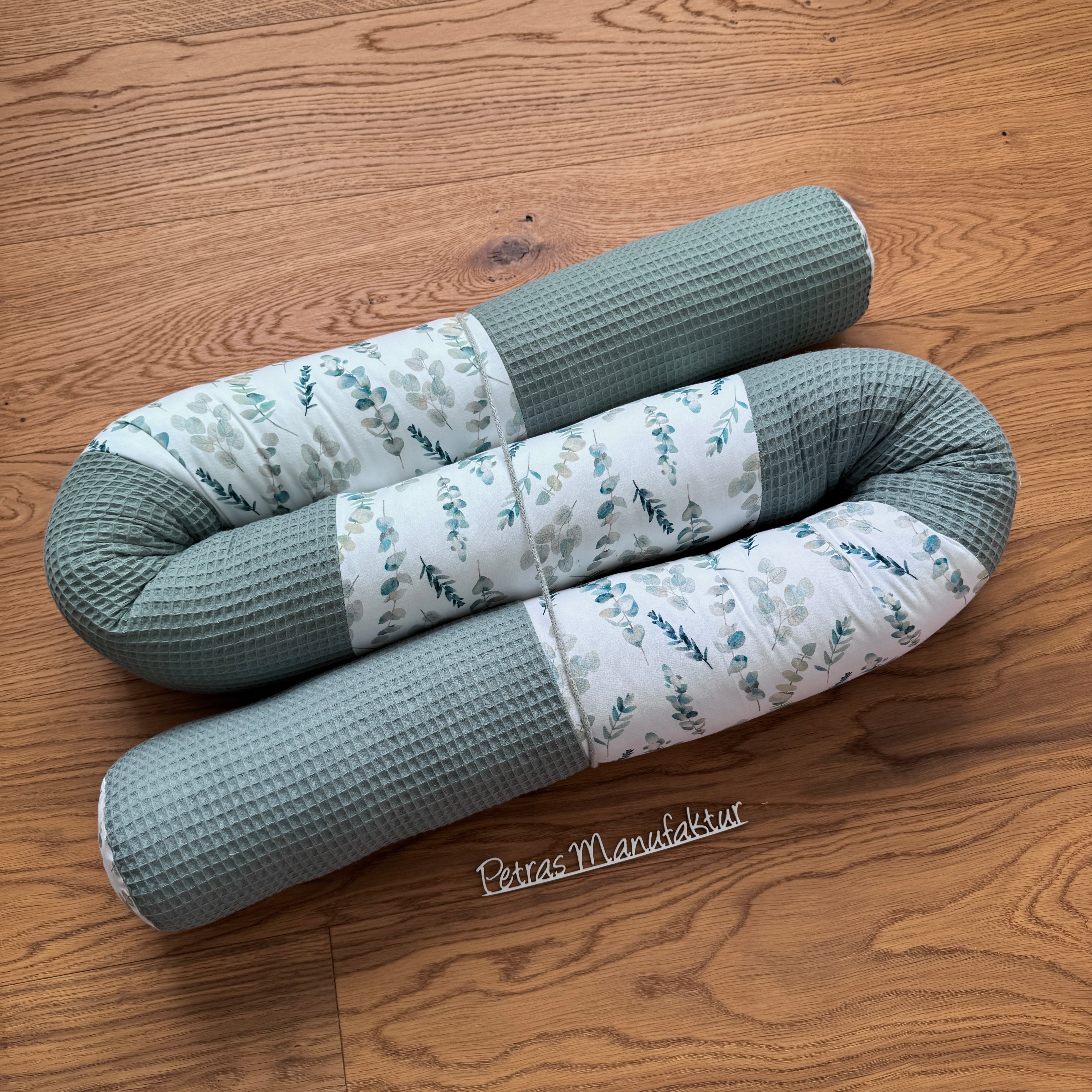 Bettschlange "Eukalyptus"