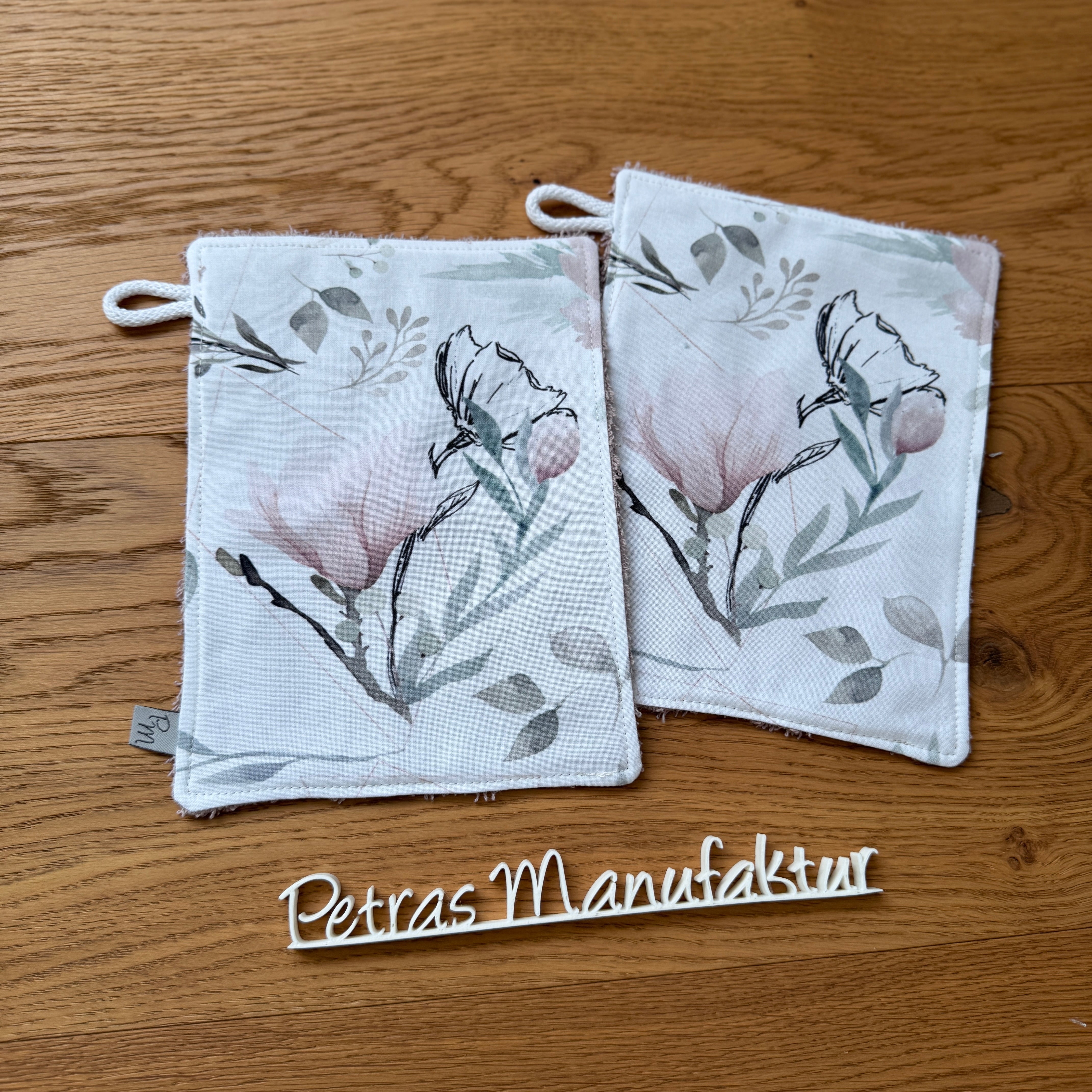 Badetuch-Set „Magnolien“