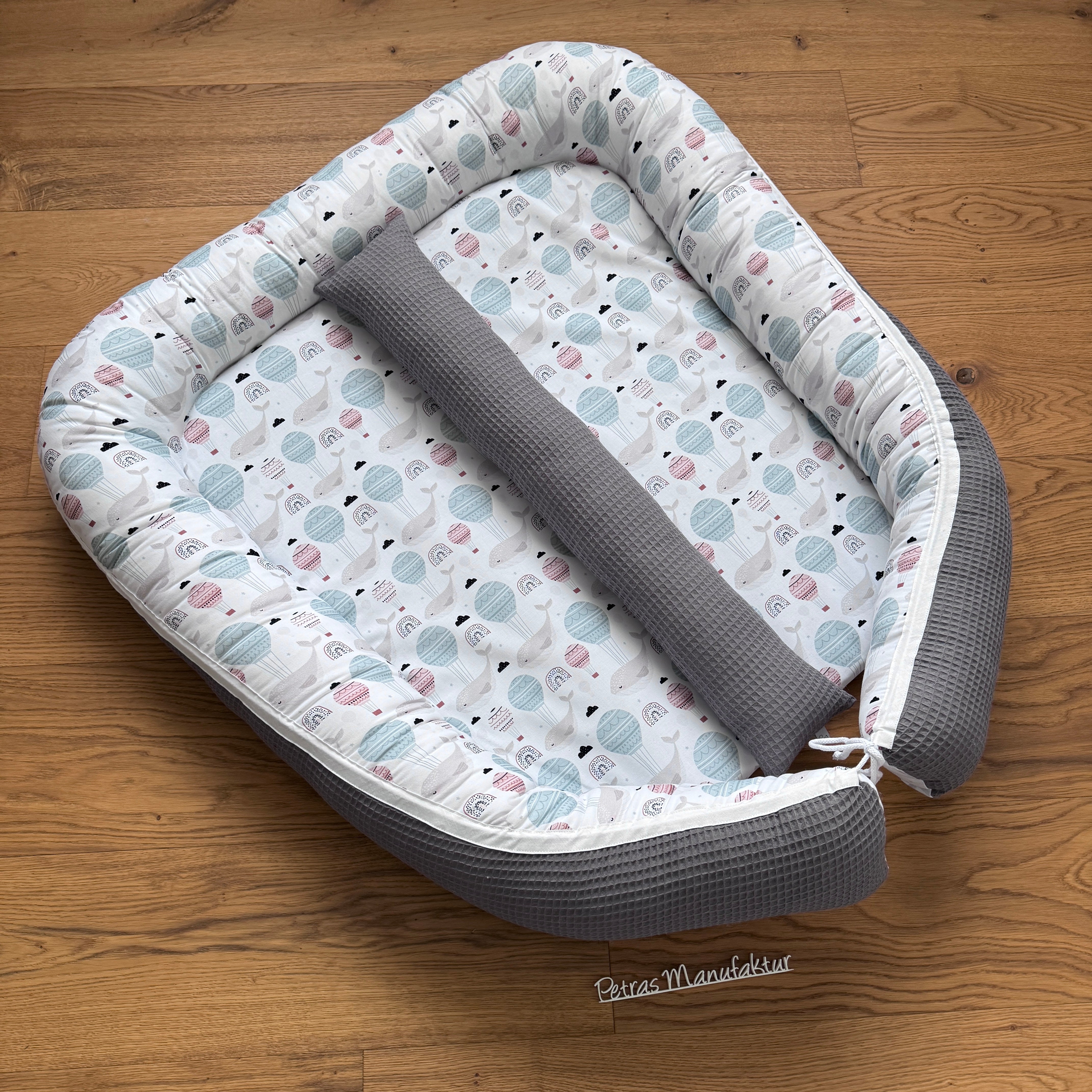 Zwillingsnestchen "Wale"