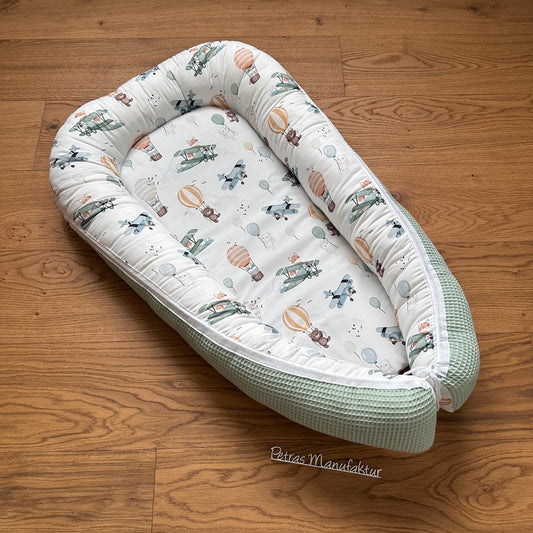 Babynestchen "fliegende Kuscheltiere“