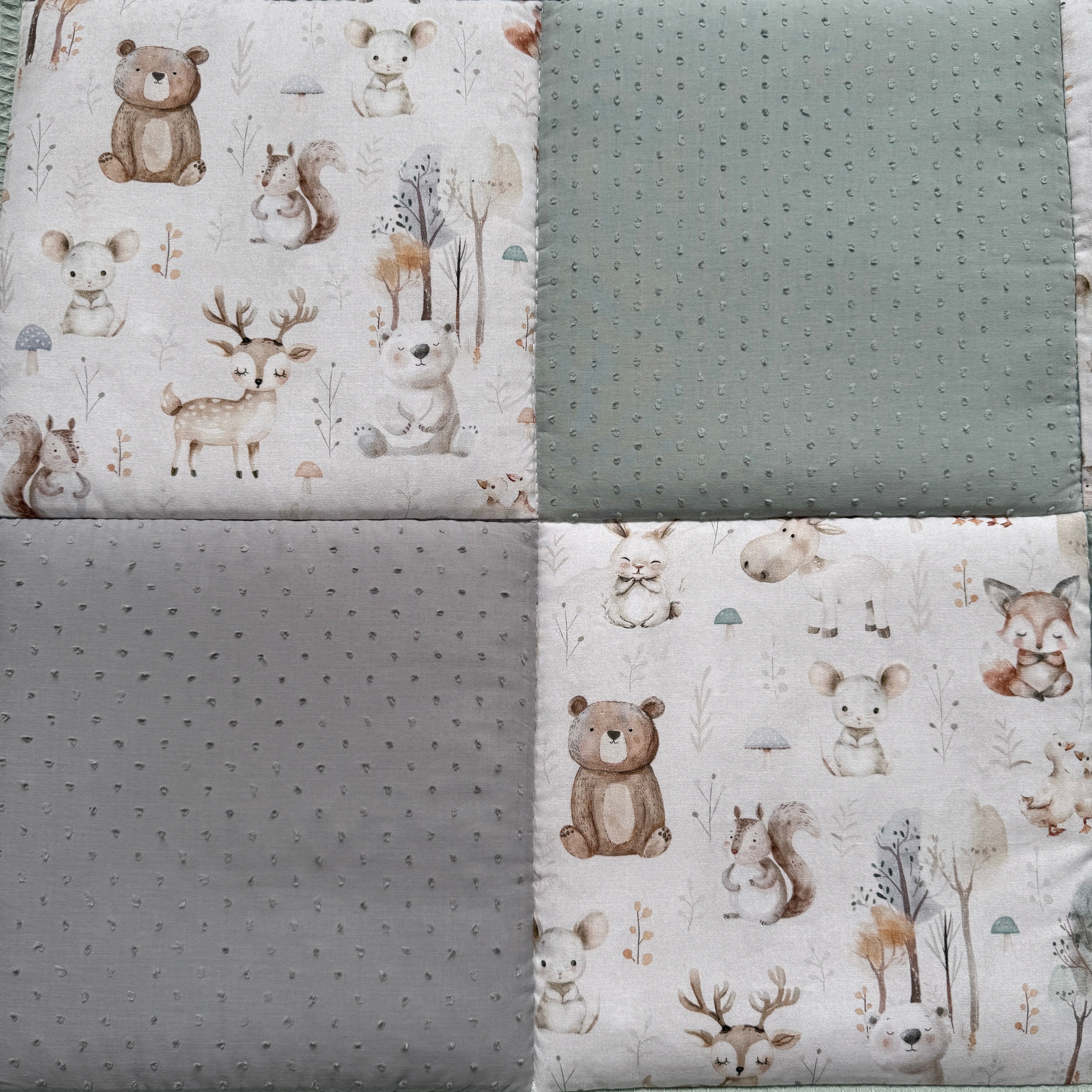 Krabbeldecke "Tiere im Wald" Modell 5