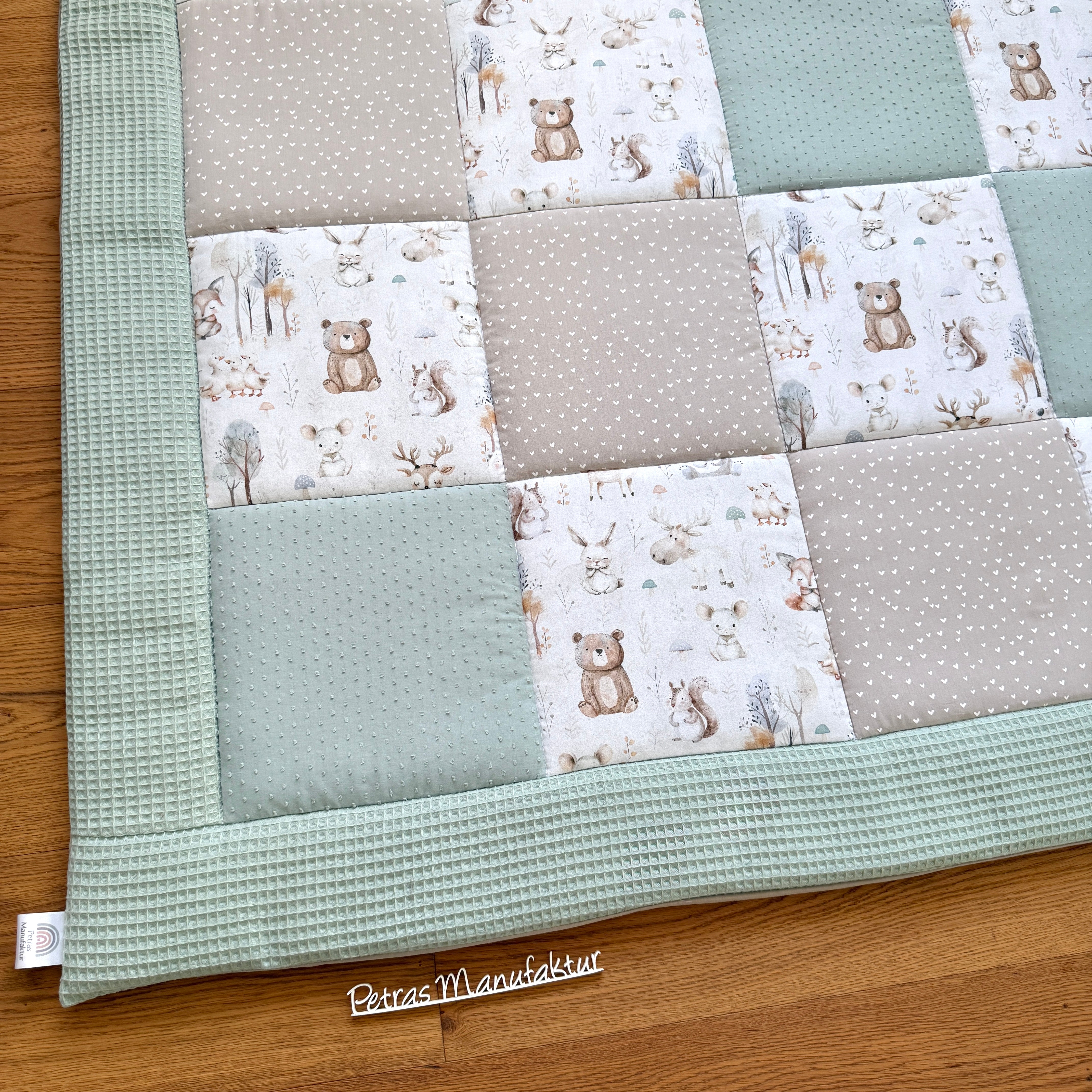 Krabbeldecke "Tiere im Wald" Modell 3