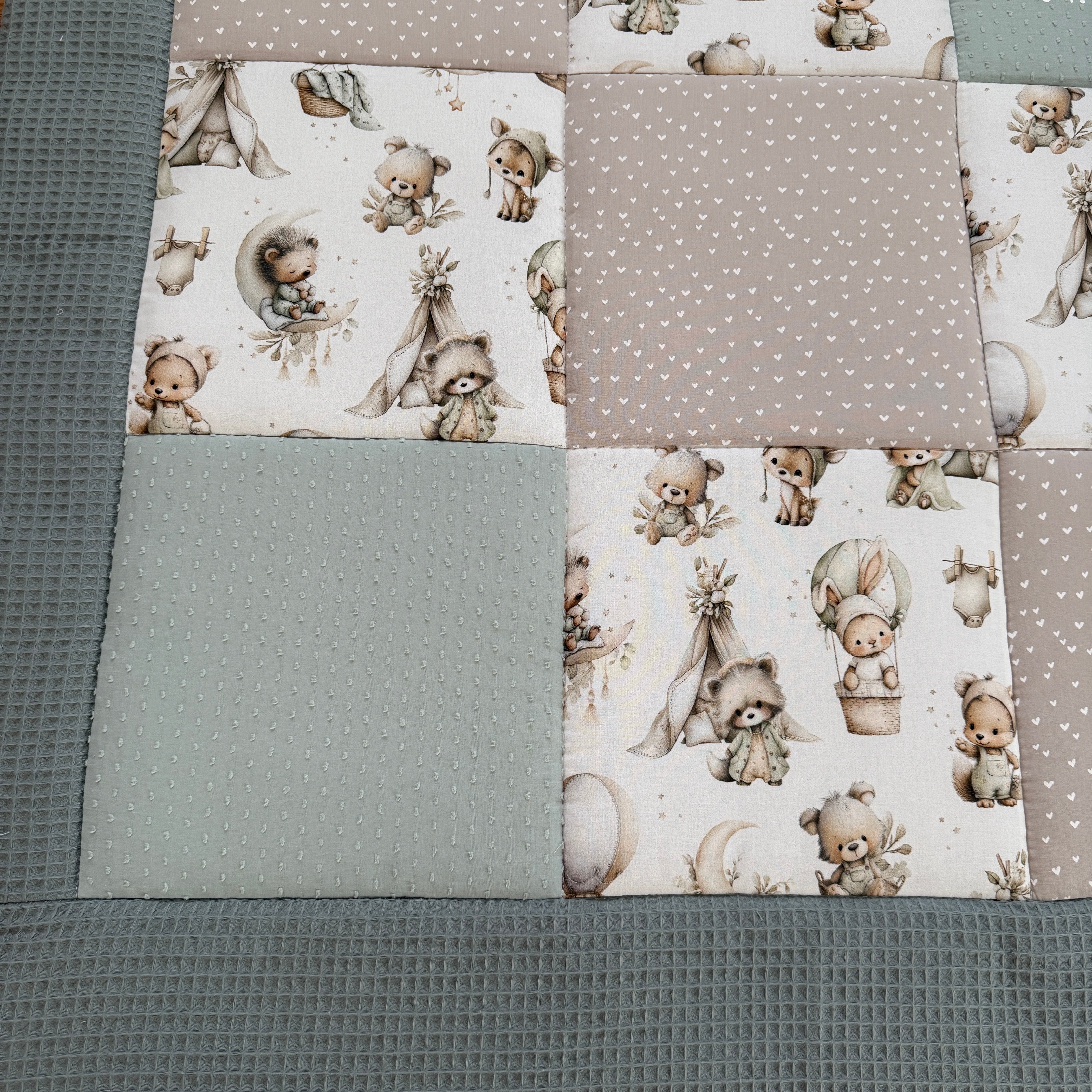 Krabbeldecke "Babytiere" Modell 3