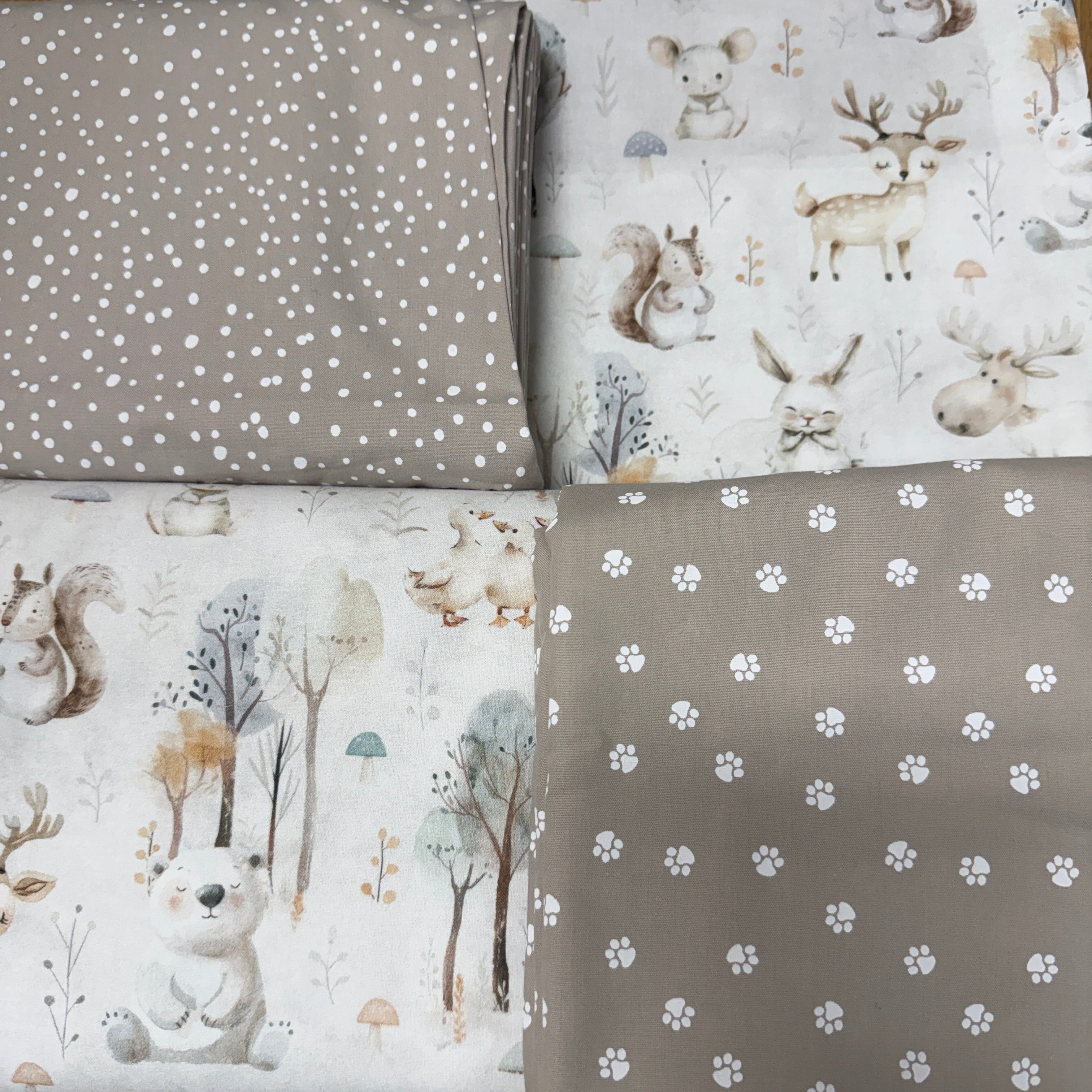 Krabbeldecke "Tiere im Wald" Modell 1
