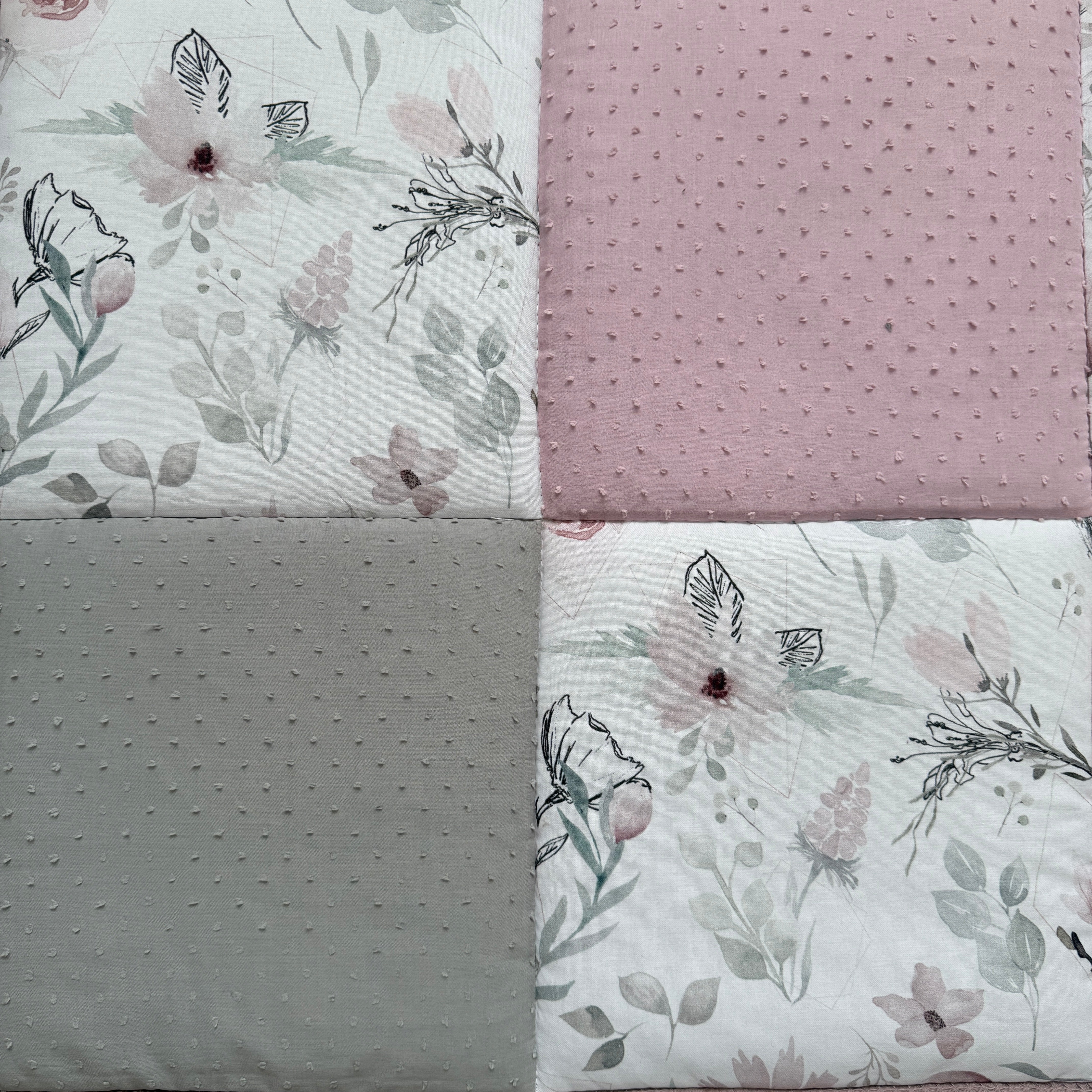 Krabbeldecke "Magnolien" Modell 2