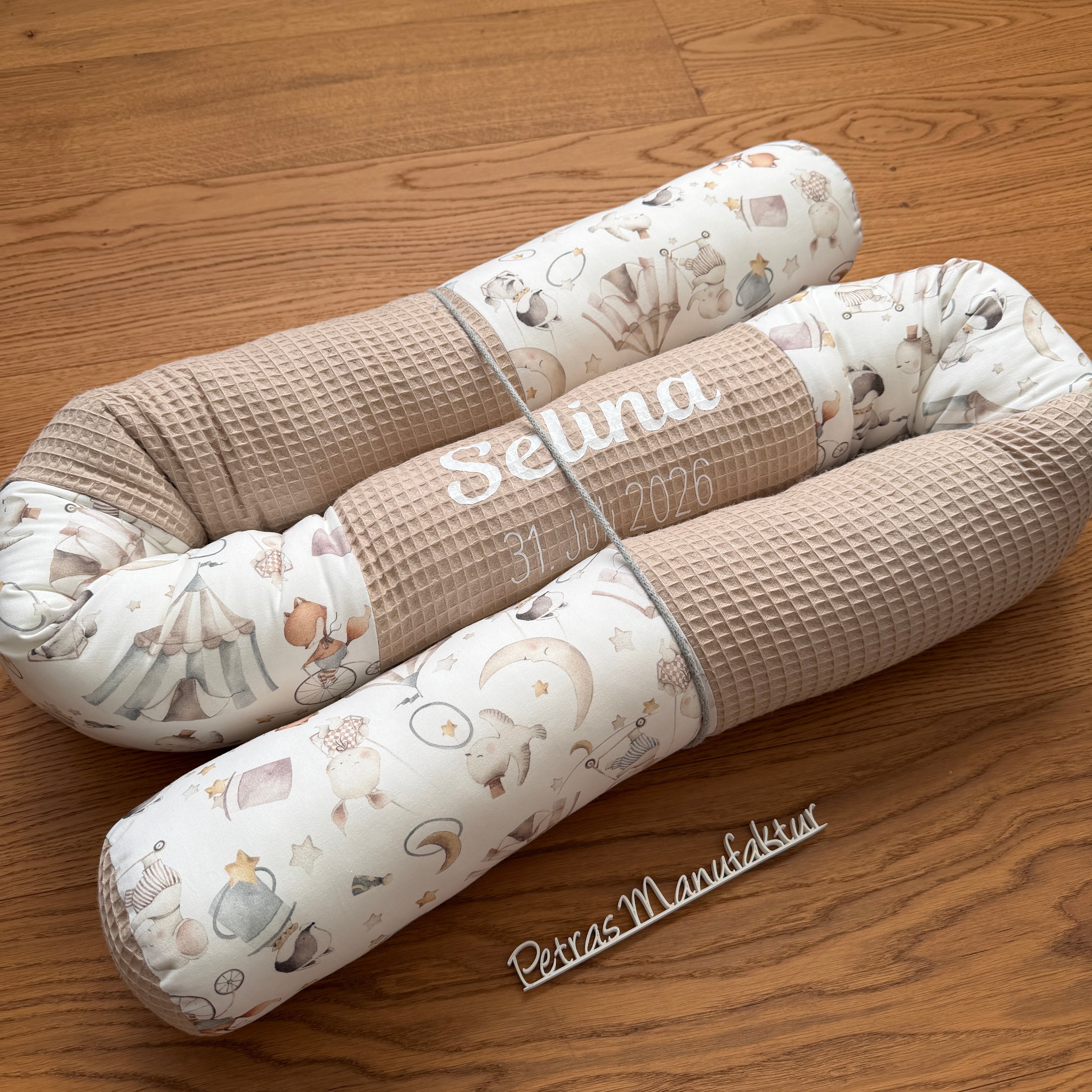 Bettschlange "Zirkus Tiere"