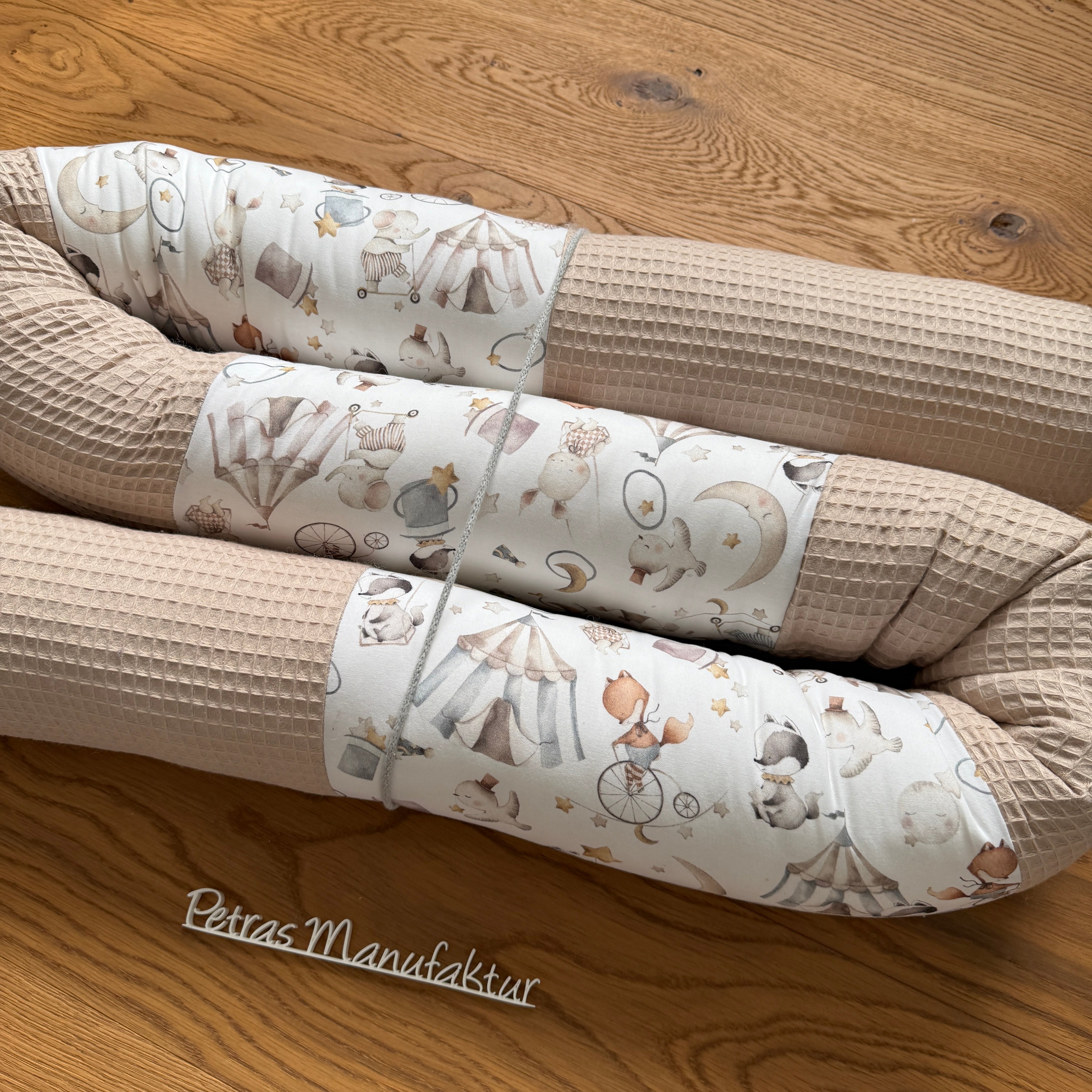 Bettschlange "Zirkus Tiere"