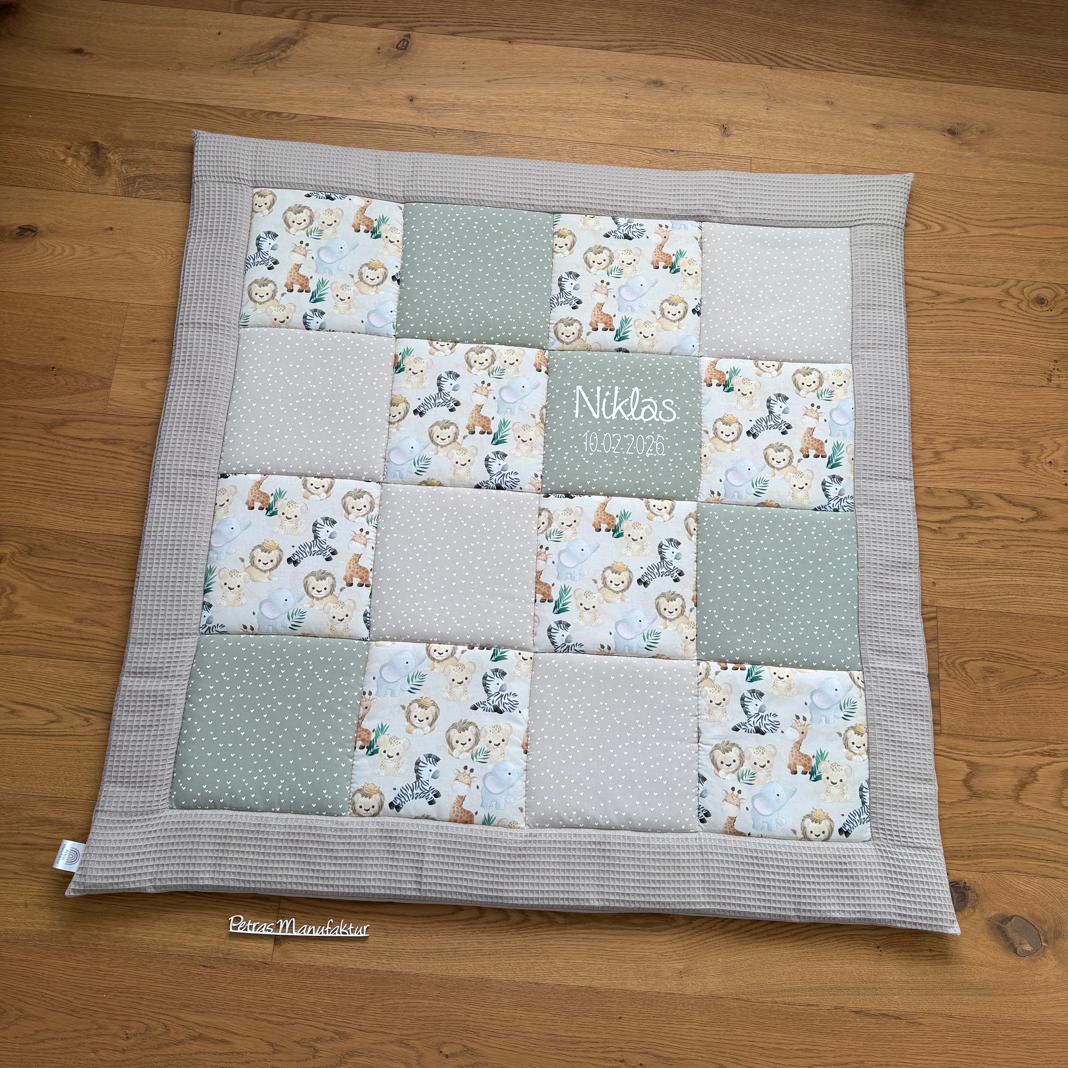 Krabbeldecke "Safari“ Modell 4
