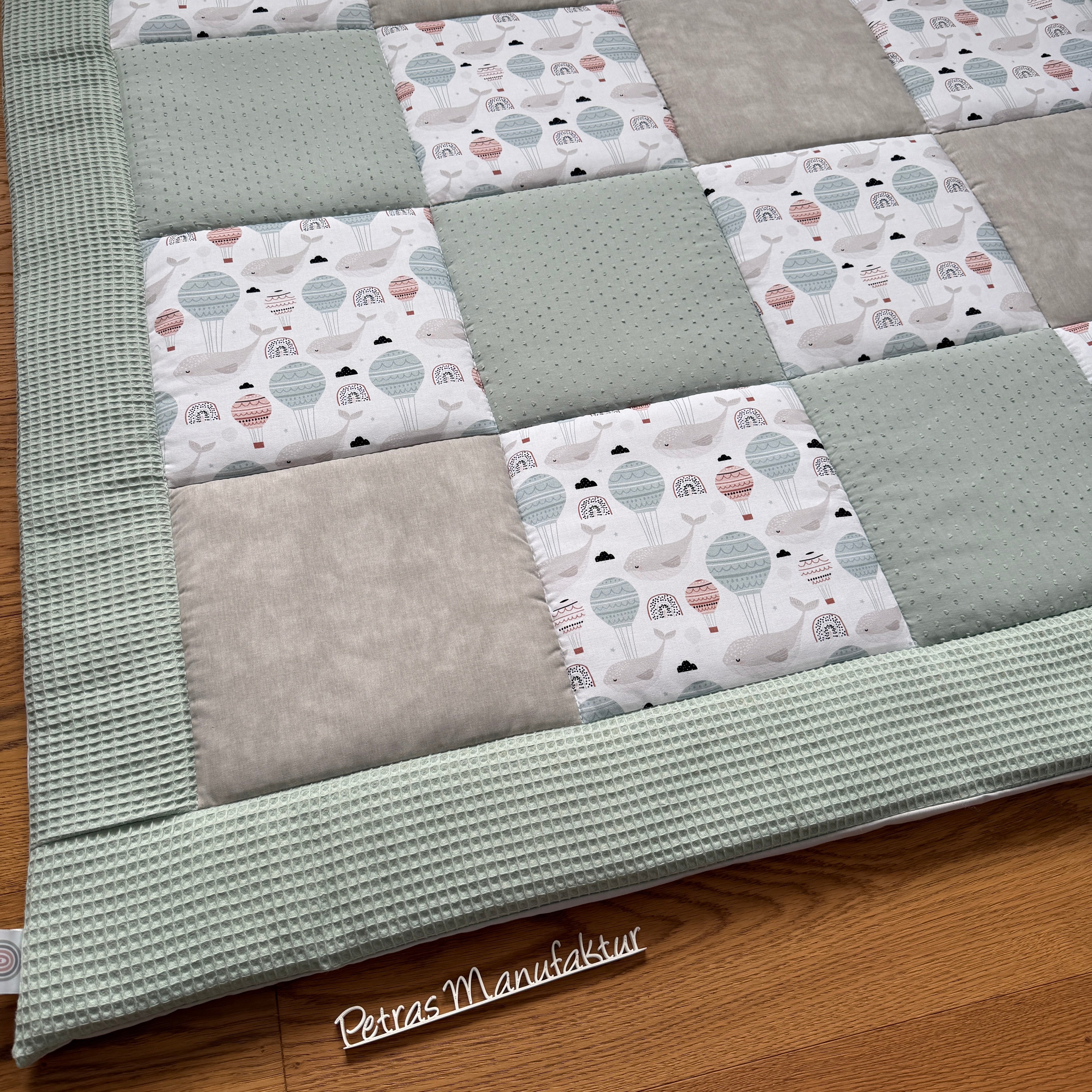 Krabbeldecke "Wale“ Modell 3