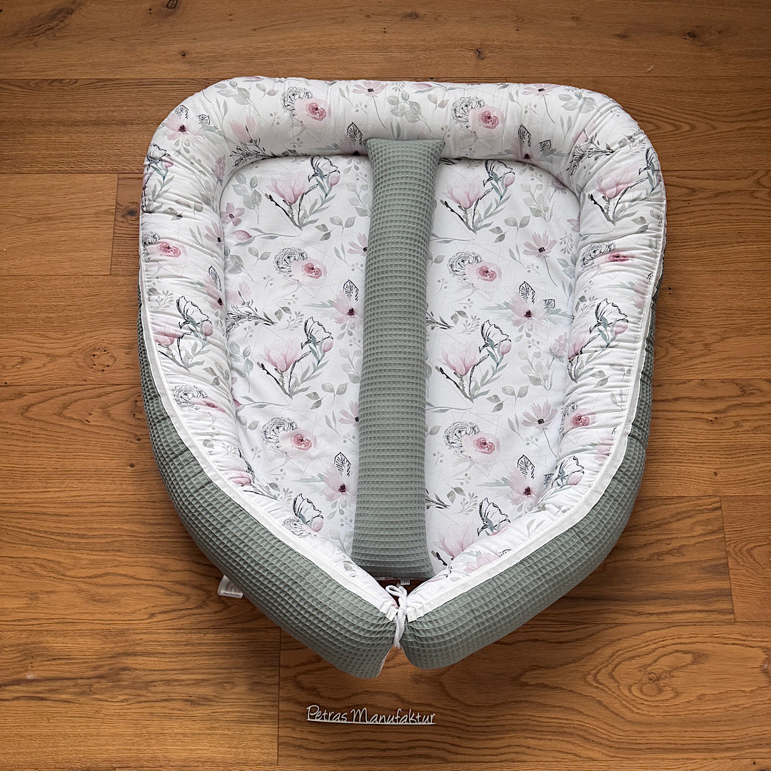 Zwillingsnestchen "Magnolien“