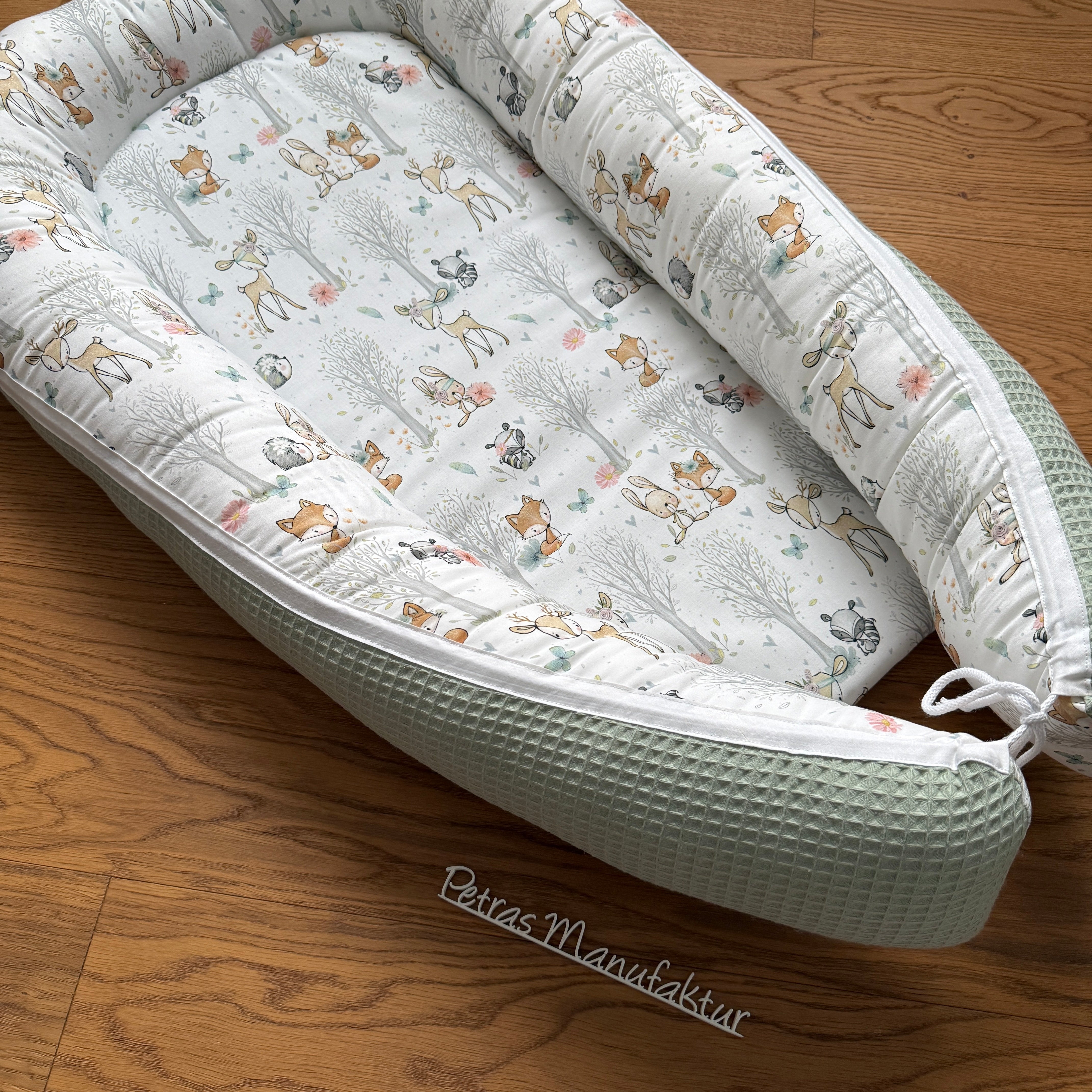 Babynestchen "Waldtiere pastell"