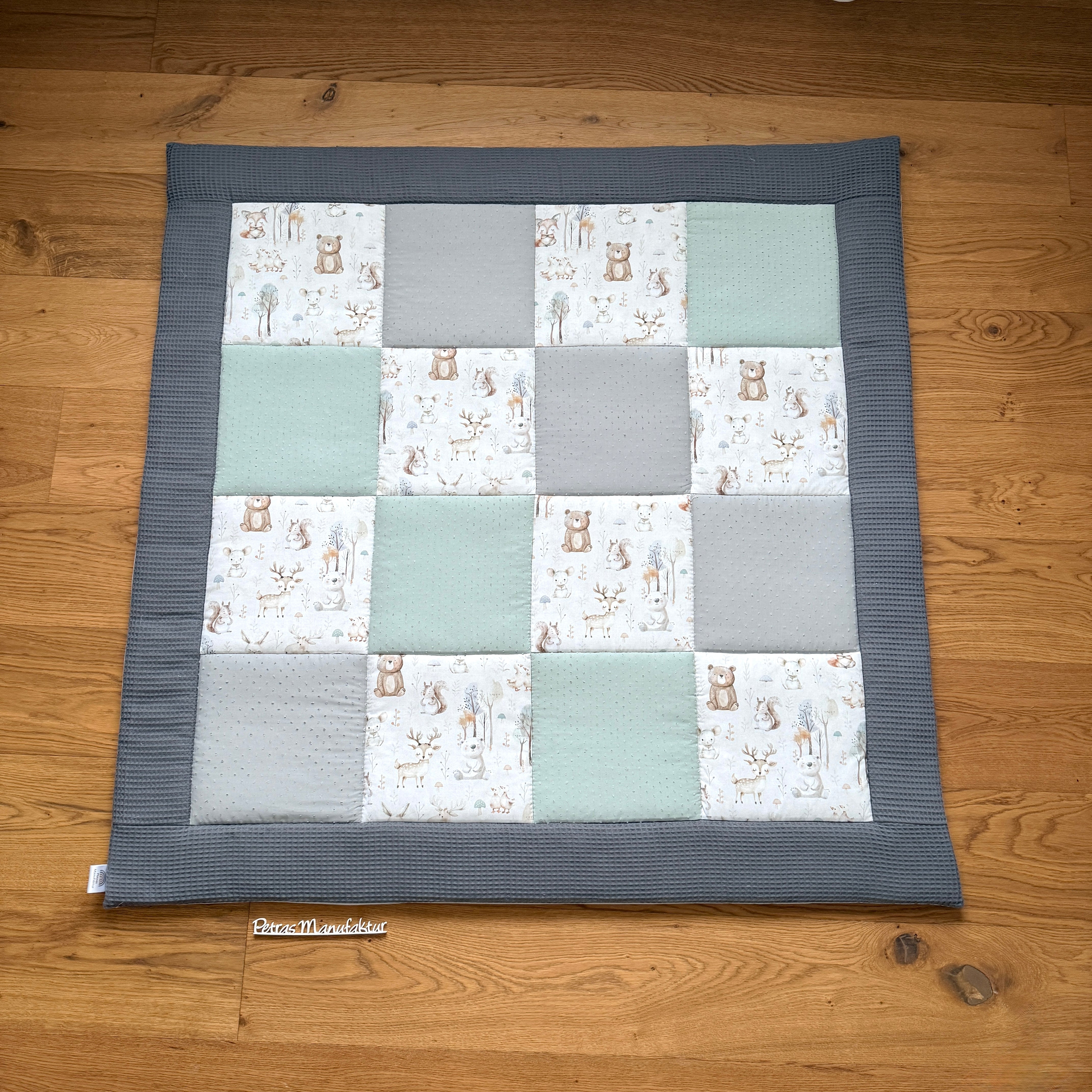 Krabbeldecke "Tiere im Wald" Modell 5